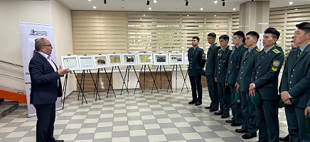 The cadets of the Academy of the Border Service of the National Security Committee visited the Archive фото галереи 3
